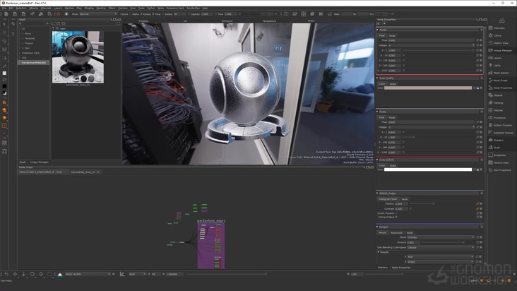 Material Creation: Hammerite Material