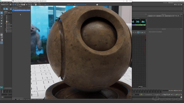 Material Creation: Dirt Material Using Custom Procedurals