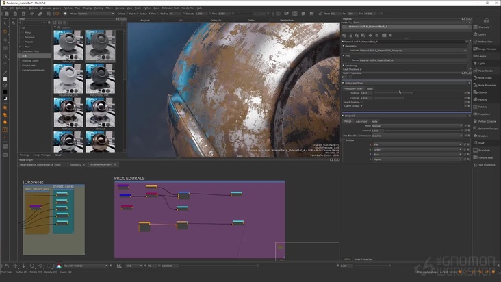 Material Creation: Procedural Rust