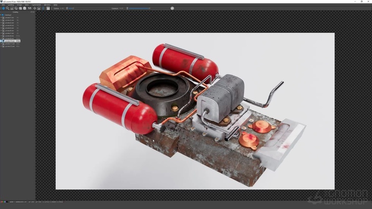 Material Texturing for Production in Mari & Maya Conclusion