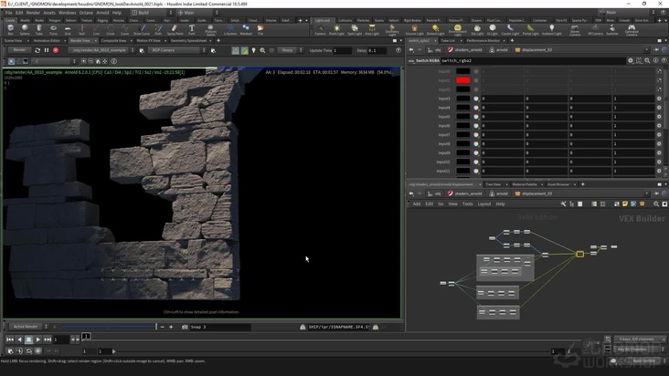 Stone Shader: Displacement