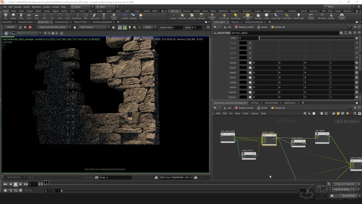 Albedo: Location Position & Mask by Displacement