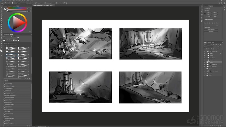 Thumbnailing & Brainstorming