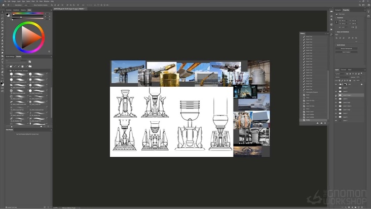 Line Sketching Reactors