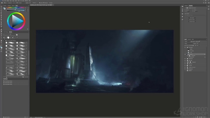 The Final Cinematic Keyframe Concept Art