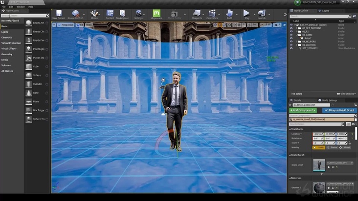 Exterior: Set Design & Blockout