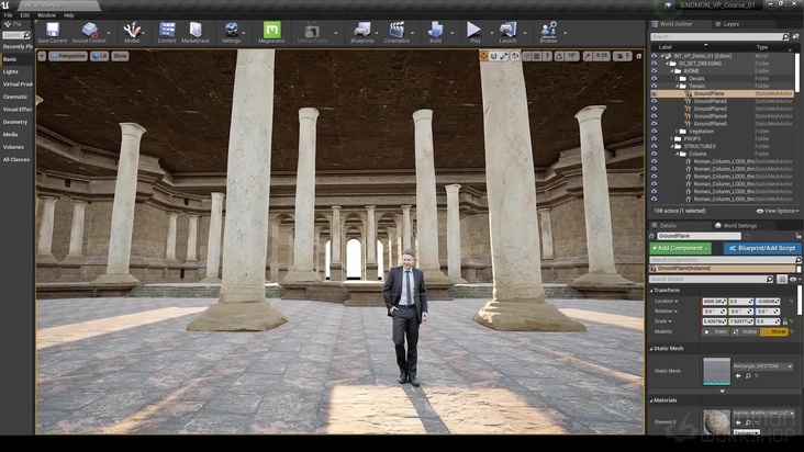 Interior: Set Design & Blockout