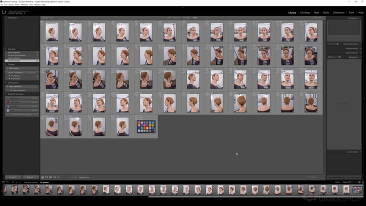 Preprocessing Images in Lightroom