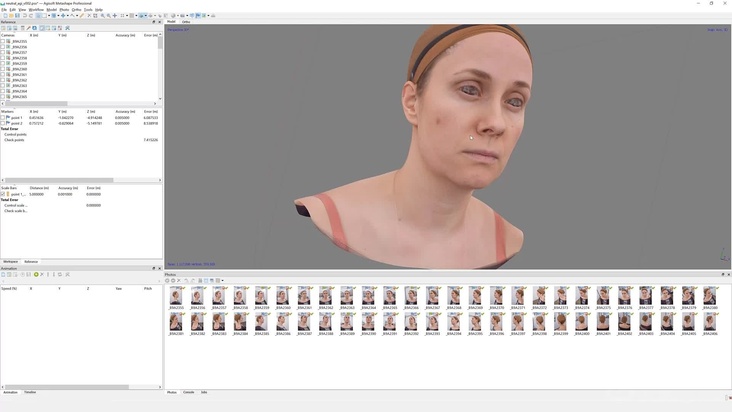 Texture Reprojection In Metashape