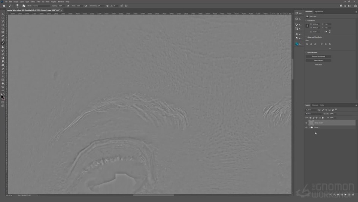 Creating a Highpass Map in Photoshop