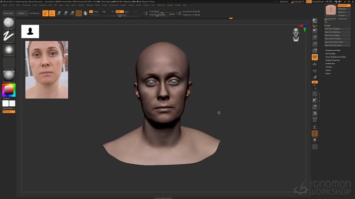 Finalising The Model in ZBrush