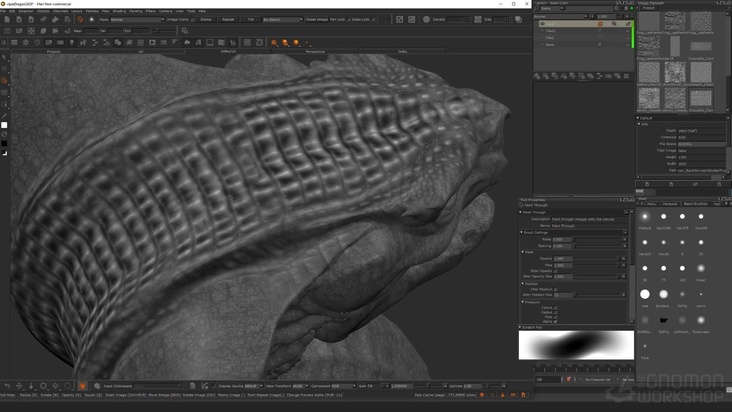 Sculpting in ZBrush & Painting Displacements in Mari — Part 2