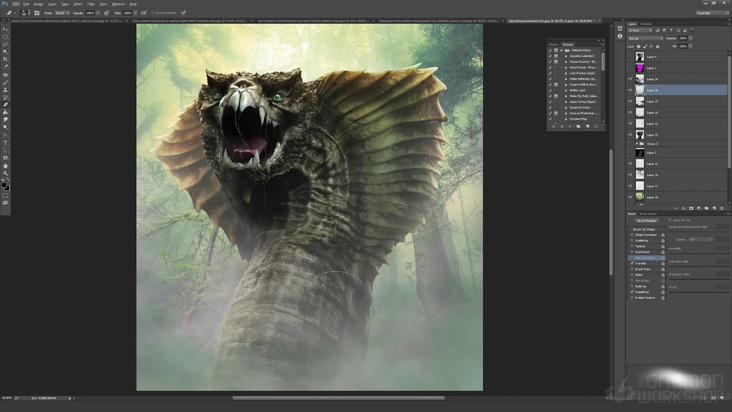 Final Compositing in Photoshop