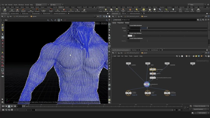 Introduction to the Curve Advect Tool