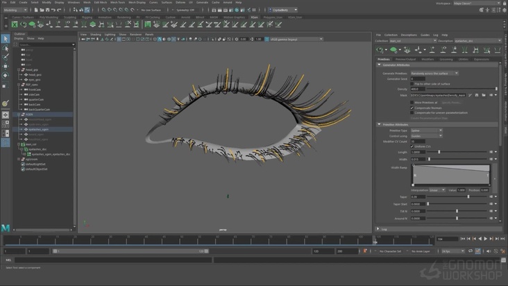 Grooming the Eyelashes