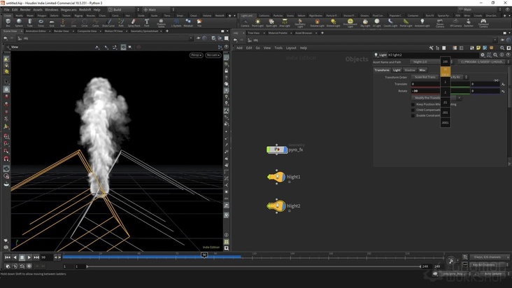 Houdini 18.5 Pyro FX Workflow Overview
