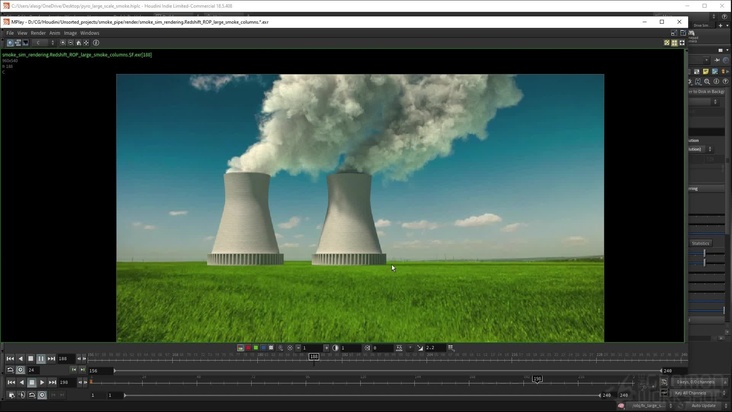 Large-Scale Pyro FX Case Study: Big Smoke Columns — Part 2