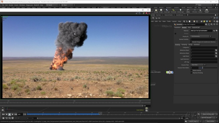 Fire Case Studies: Large-Scale Fire With Smoke — Part 3