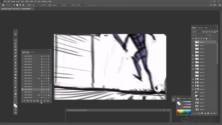 Assembling the First Sheet