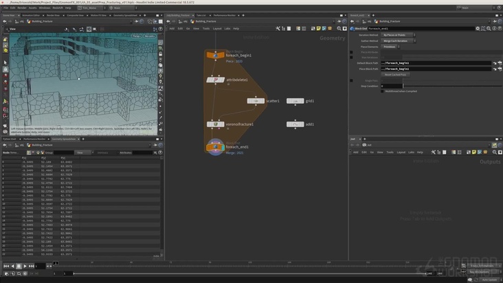 Asset Prep for Fracturing in Houdini — Part 1