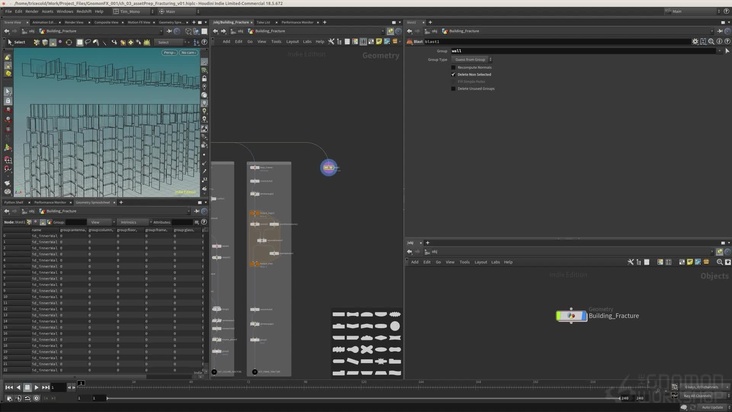 Asset Prep for Fracturing in Houdini — Part 2
