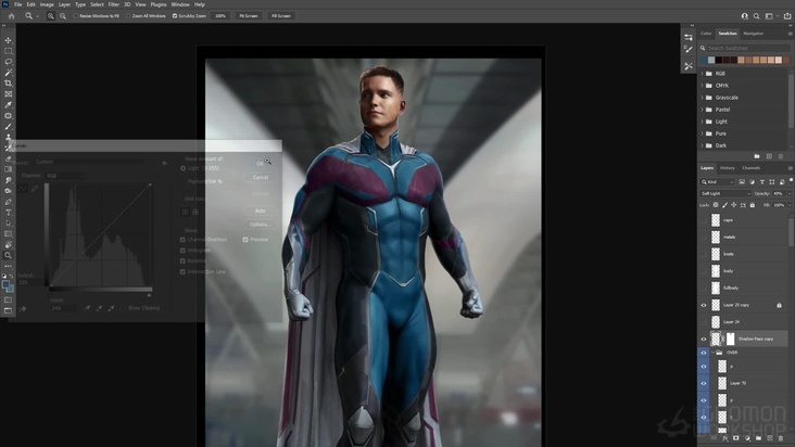 Final Paintover in Photoshop: Part 2