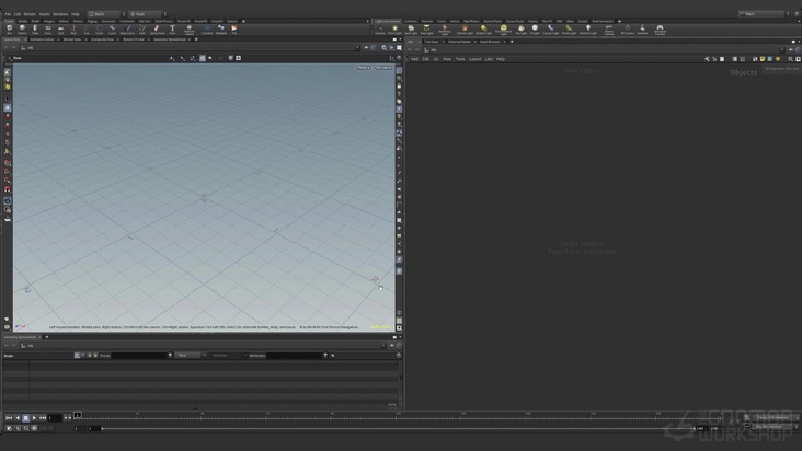 Houdini Workspace Setup