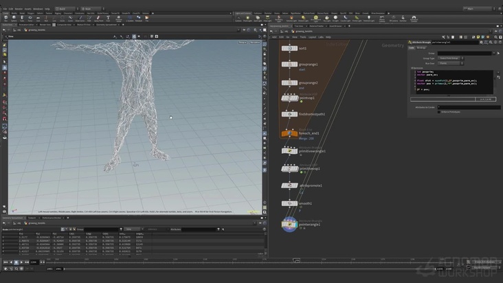 Curve Color & Attaching to the Animated Body