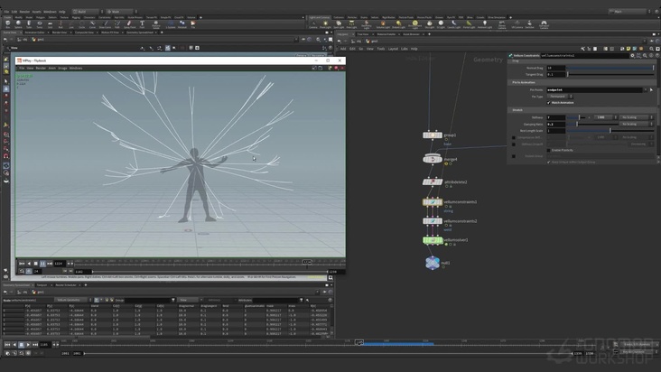 Wire Simulation in Vellum
