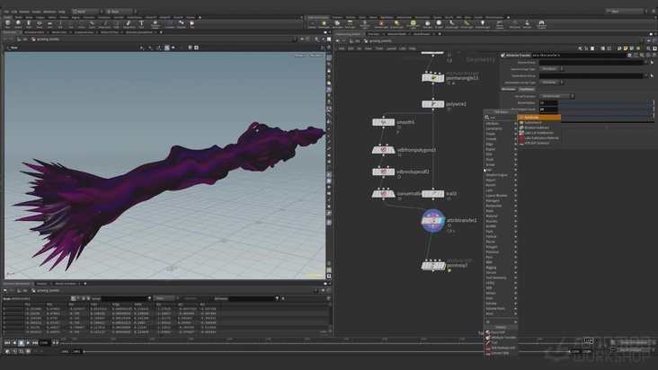 Shooting Tendrils Toward Cam