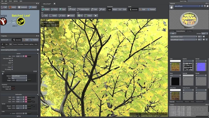 Generating the Main Leaves