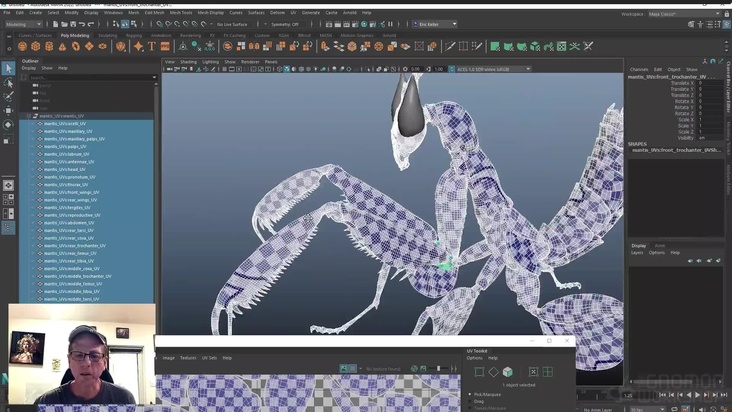Create UV Texture Coordinates