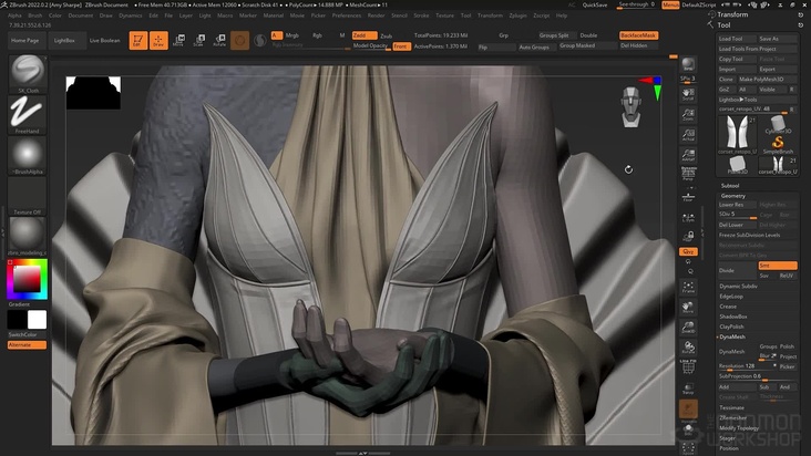 Model & Sculpt Refine — Part 2