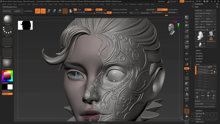 Model & Sculpt Refine — Part 3