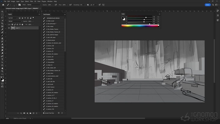 Blocking Out a 3D Scene in Blender