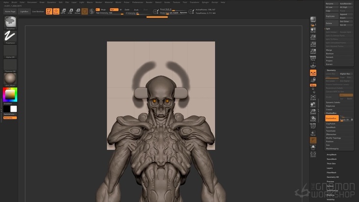 Sketching in ZBrush — Part 1