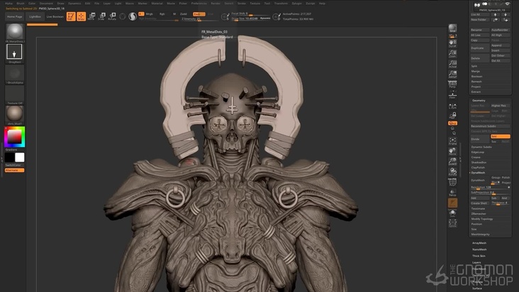 Sketching in ZBrush — Part 2