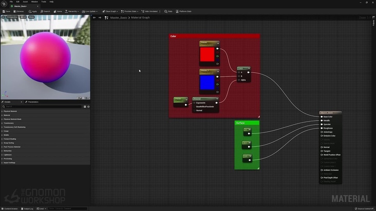Material Basics, Instances & Functions