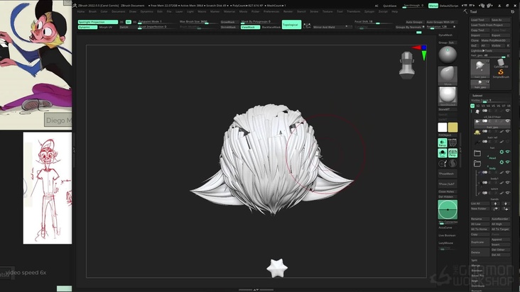 Building a Hair Brush & How to Use it