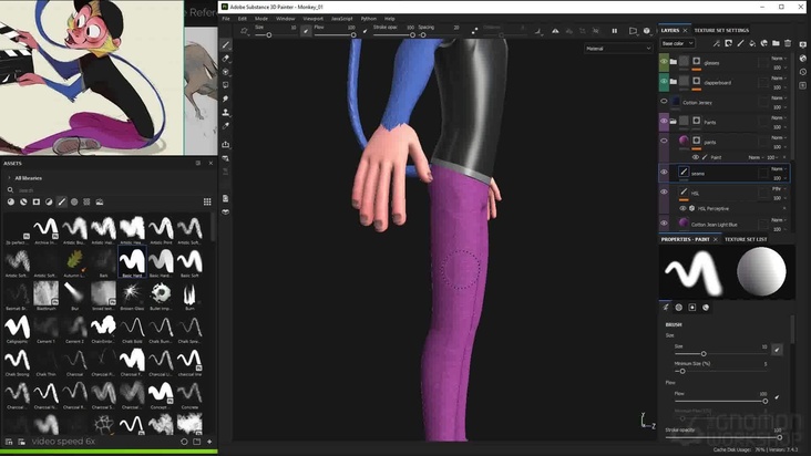 Look Development with Substance Painter