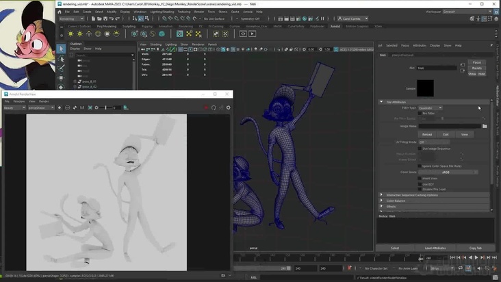 Bonus Chapter: Rendering a Turntable with Arnold & Stager