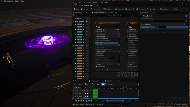 Creating Projectile VFX Using Niagara