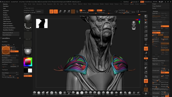High-Resolution Costume Modeling 