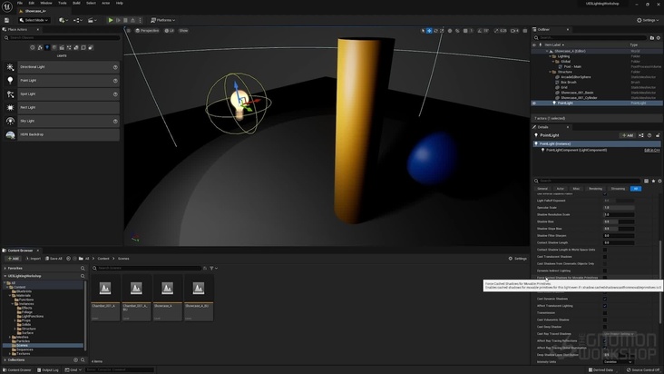 UE5 Setup & Light Actor Basics