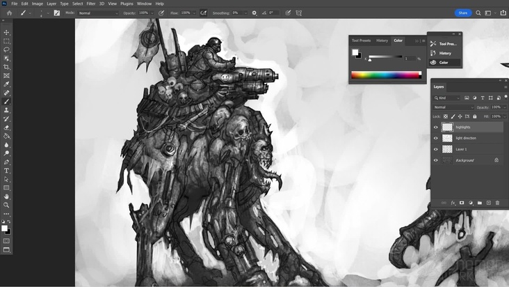 Ideations Embellishment in Photoshop