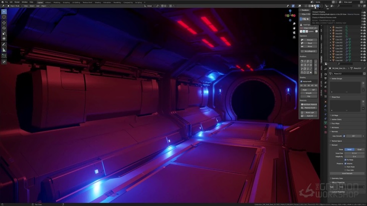 Concept Modeling in Blender & Unreal Engine