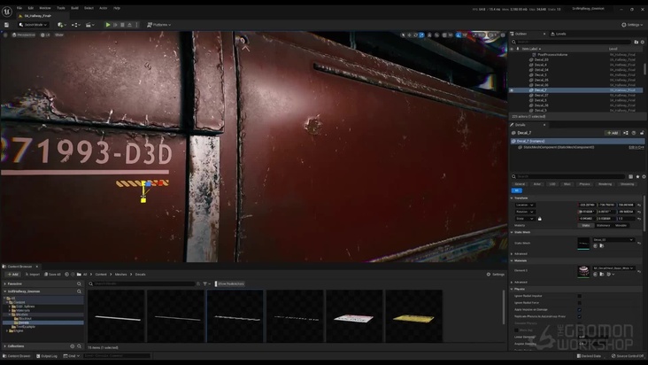 Final Rendering & Adding a Sci-Fi Decalpass
