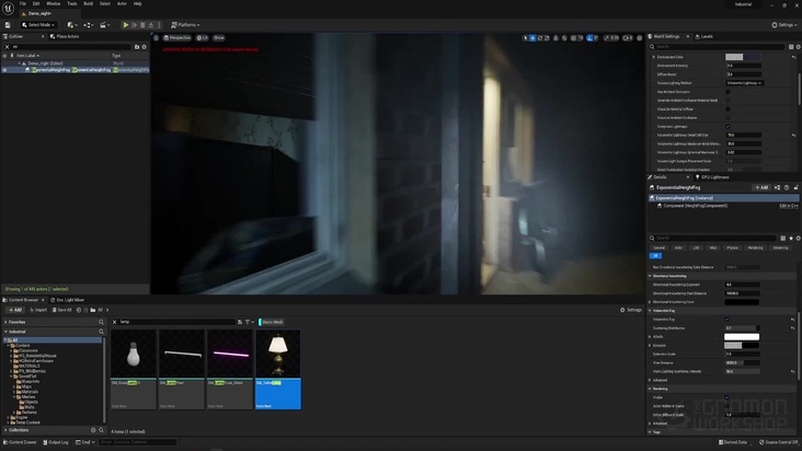 Night: Refining the Lighting
