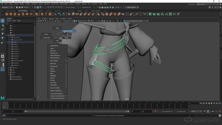Creating the Game Mesh