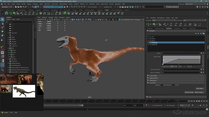 Legs Curves & Effects